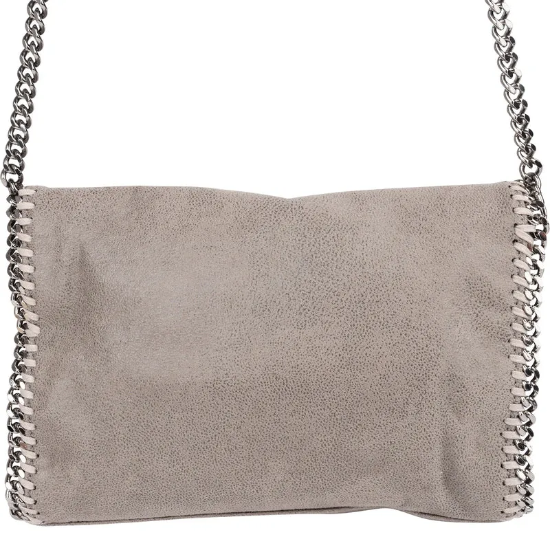 Stella McCartney Shaggy Falabella Fold Over Crosssbody Bag