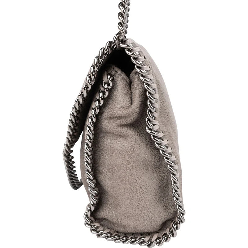 Stella McCartney Shaggy Falabella Fold Over Crosssbody Bag
