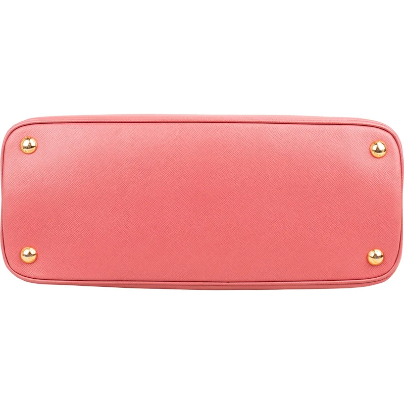 Prada Pink Saffiano Leather Promenade Handbag