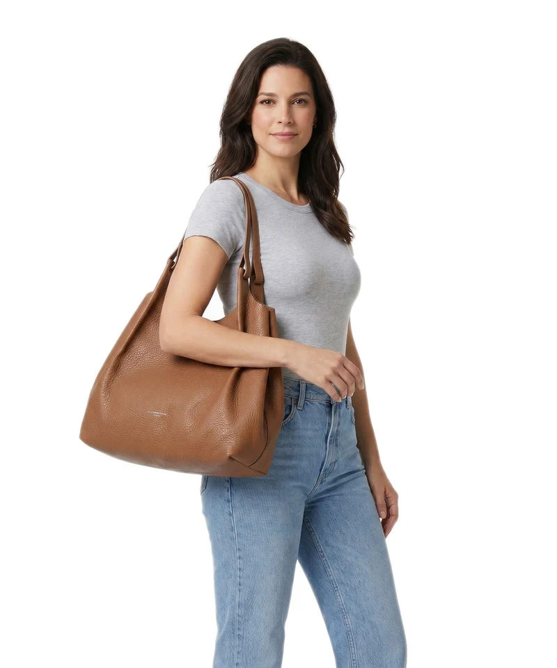 Gianni Chiarini Dua L Shopper noce