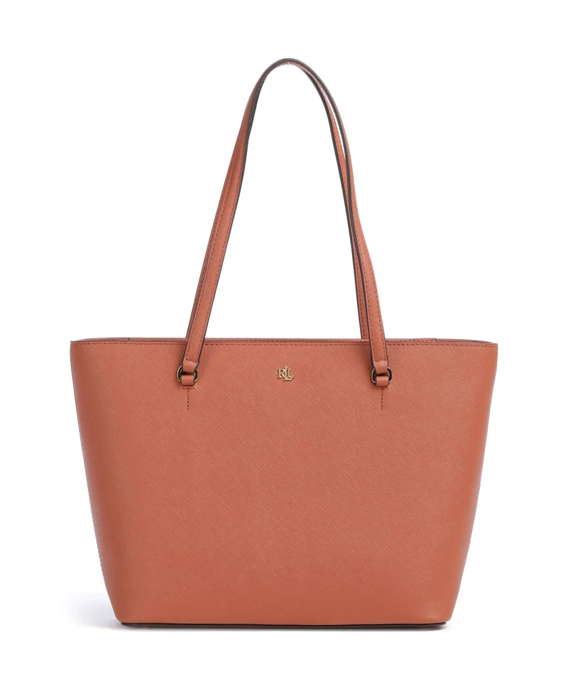 Lauren Ralph Lauren Karly Medium Shopper red terracotta