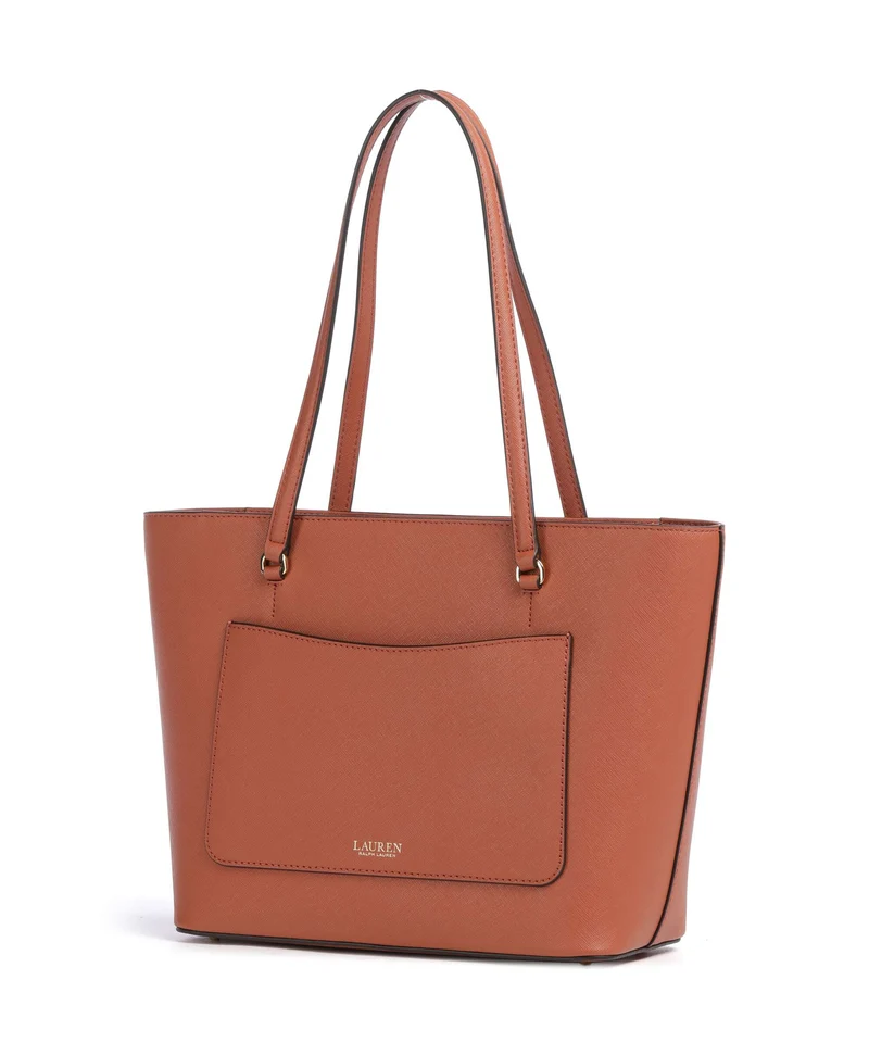 Lauren Ralph Lauren Karly Medium Shopper red terracotta