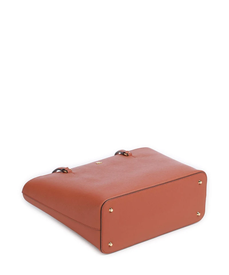 Lauren Ralph Lauren Karly Medium Shopper red terracotta