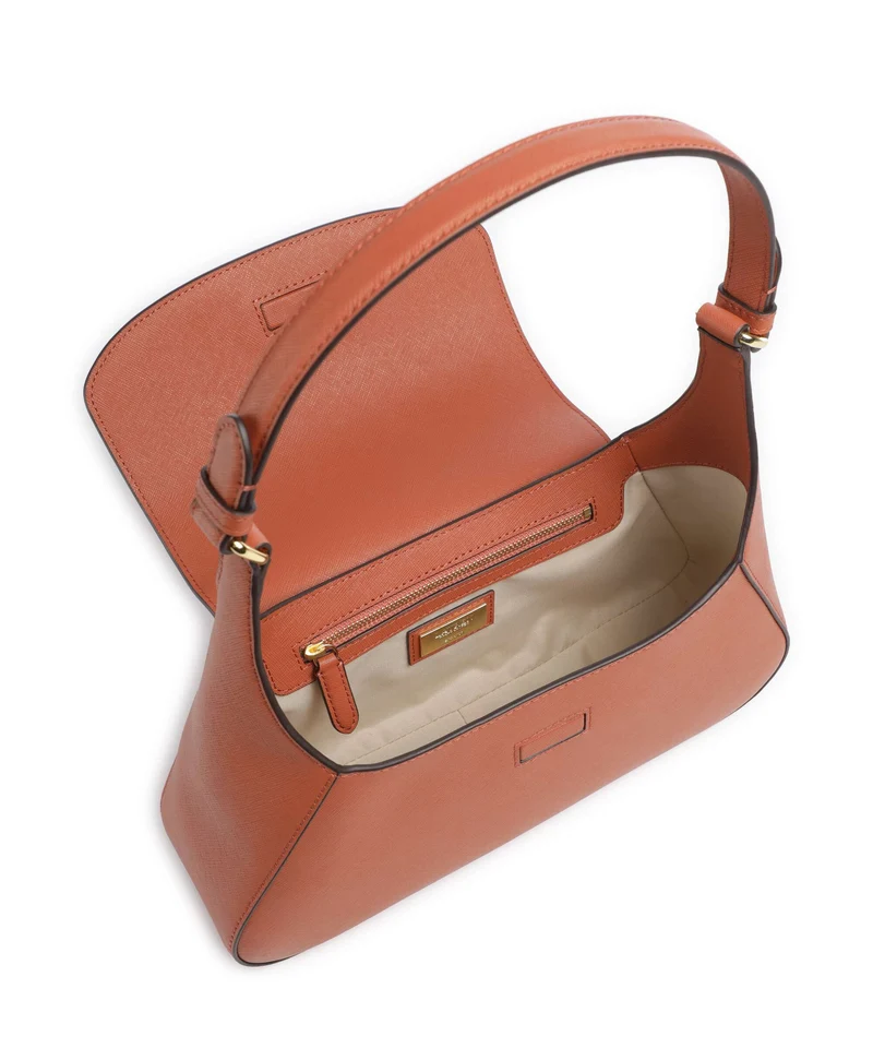 Lauren Ralph Lauren Schylar Medium Schultertasche red terracotta