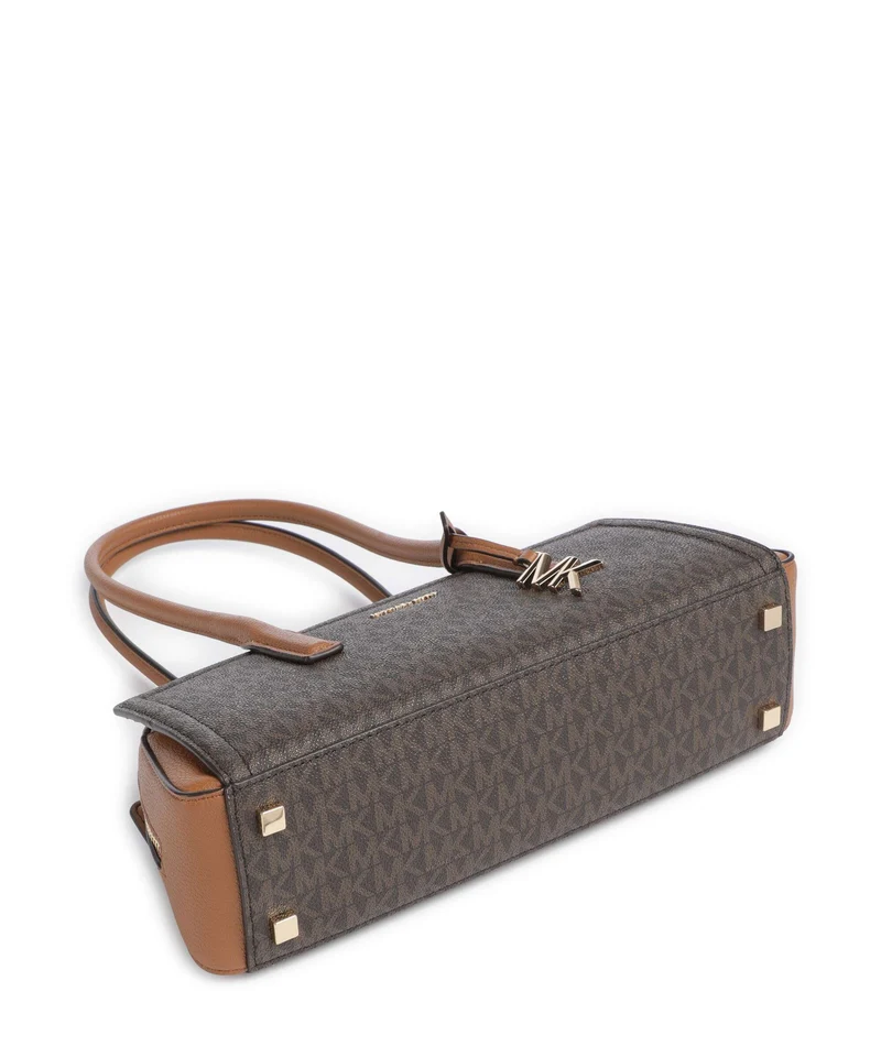 Michael Kors Laila Small Schultertasche brown/acorn