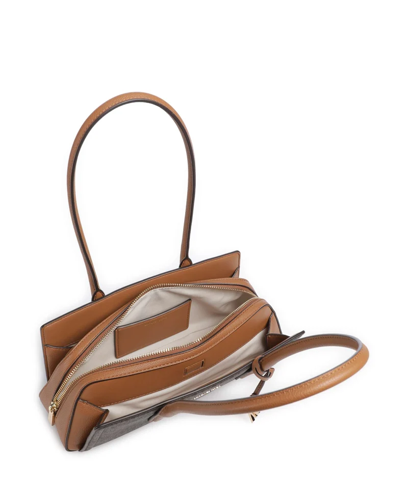Michael Kors Laila Small Schultertasche brown/acorn