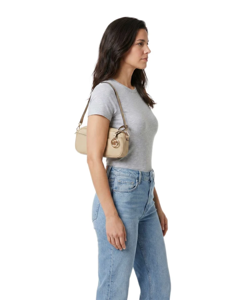 Michael Kors May Small Schultertasche khaki