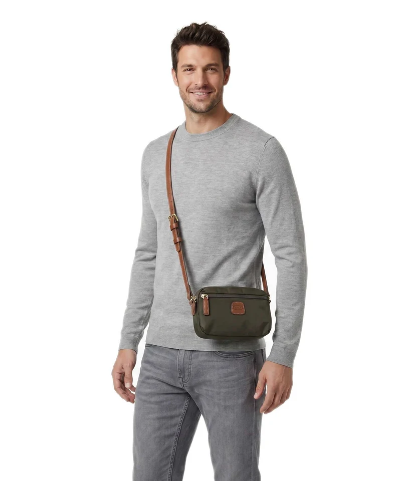 Brics X-Collection Umhängetasche olive