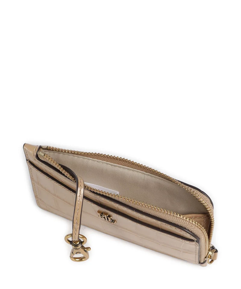 Lauren Ralph Lauren Small Kreditkartenetui tan