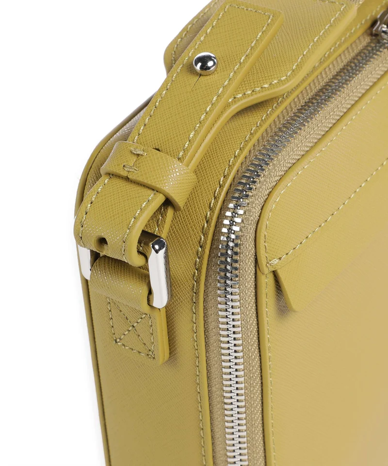 Emporio Armani Business Regenerated Umhängetasche ecru olive