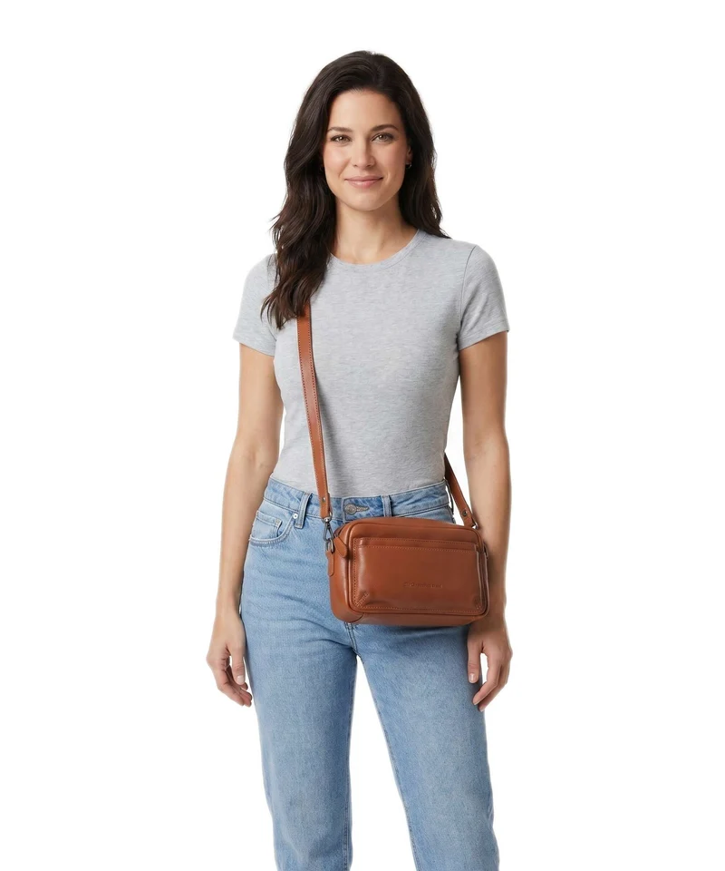 The Chesterfield Brand Serene Liora Schultertasche cognac