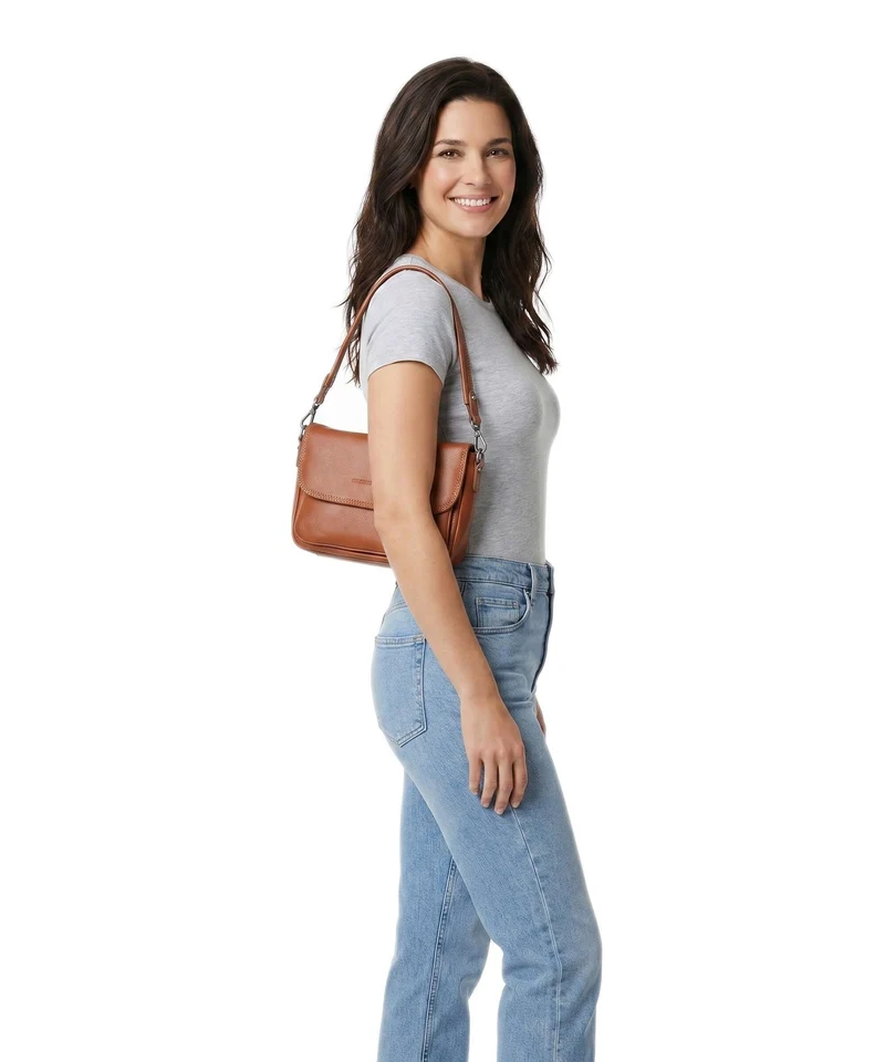 The Chesterfield Brand Serene Miloa Schultertasche cognac