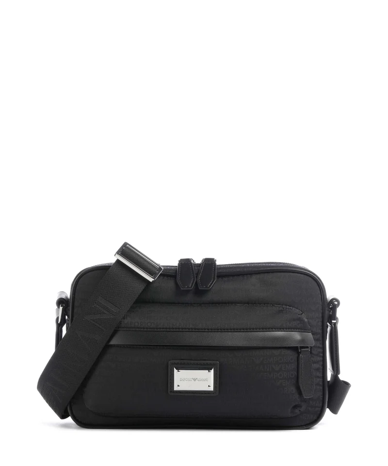 Emporio Armani Monogram Umhängetasche black beauty