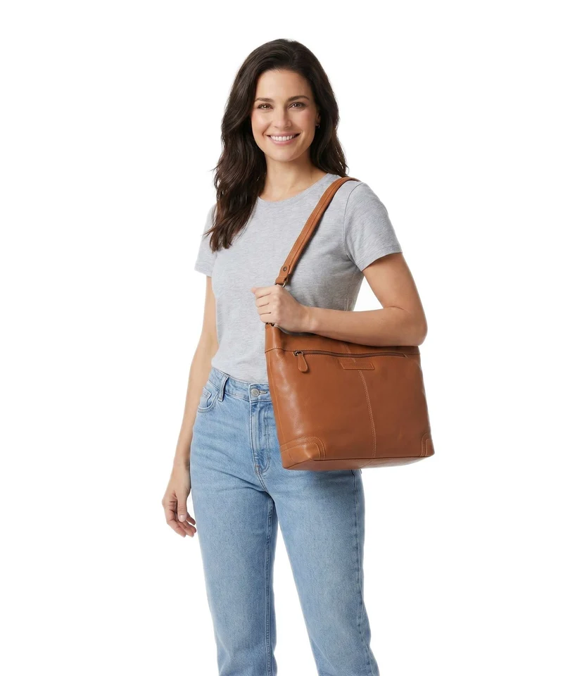 The Chesterfield Brand Serene Astero Beuteltasche cognac