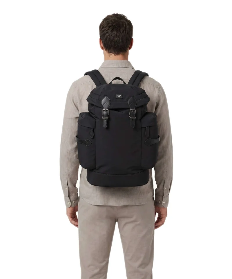 Emporio Armani Holiday Diffusion Rucksack black beauty