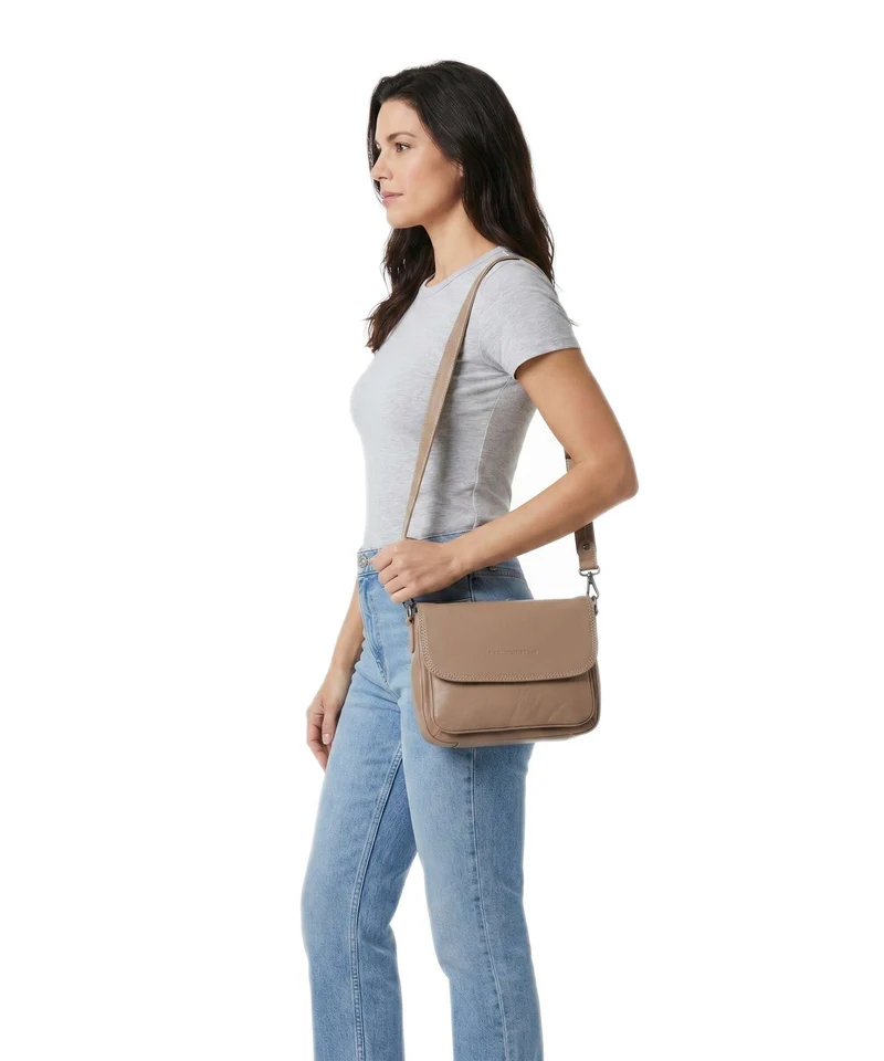 The Chesterfield Brand Serene Miloa Schultertasche taupe