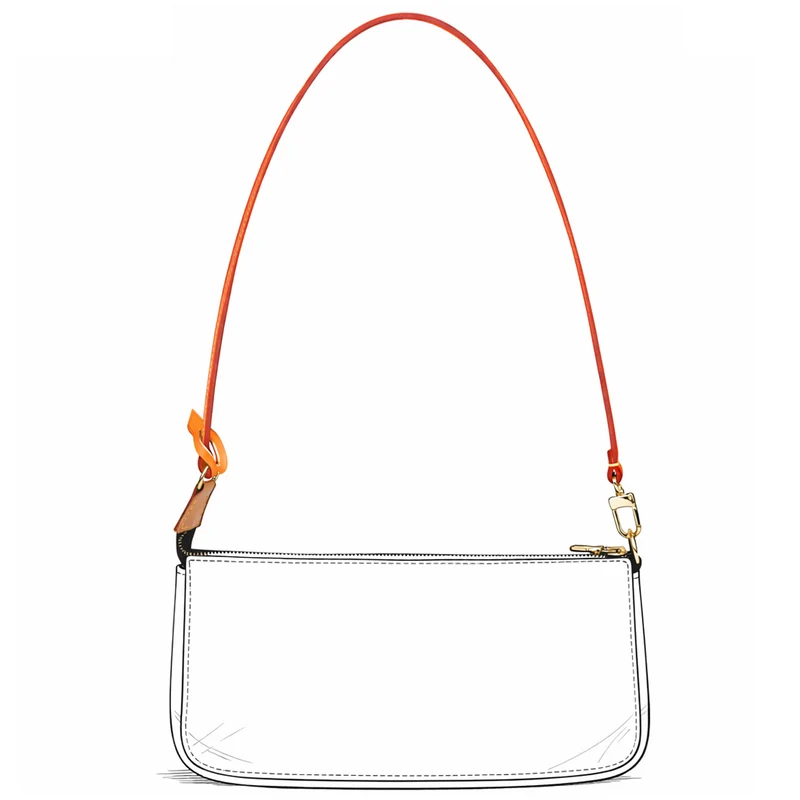 Vachetta Schulterriemen (Lang / One Size) - Pochette Accessoires