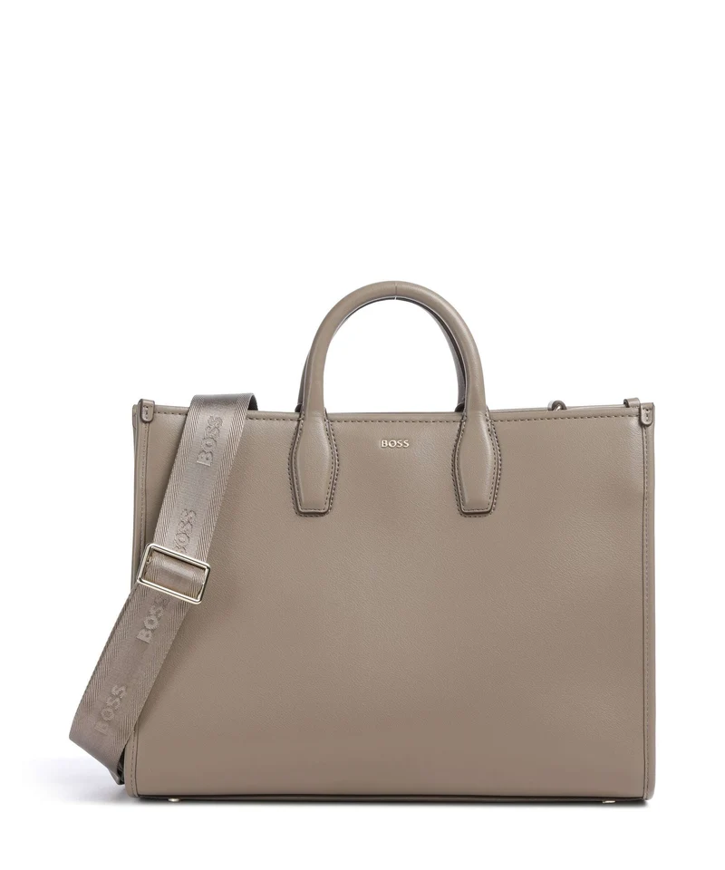 BOSS Sandy Handtasche brown overflow