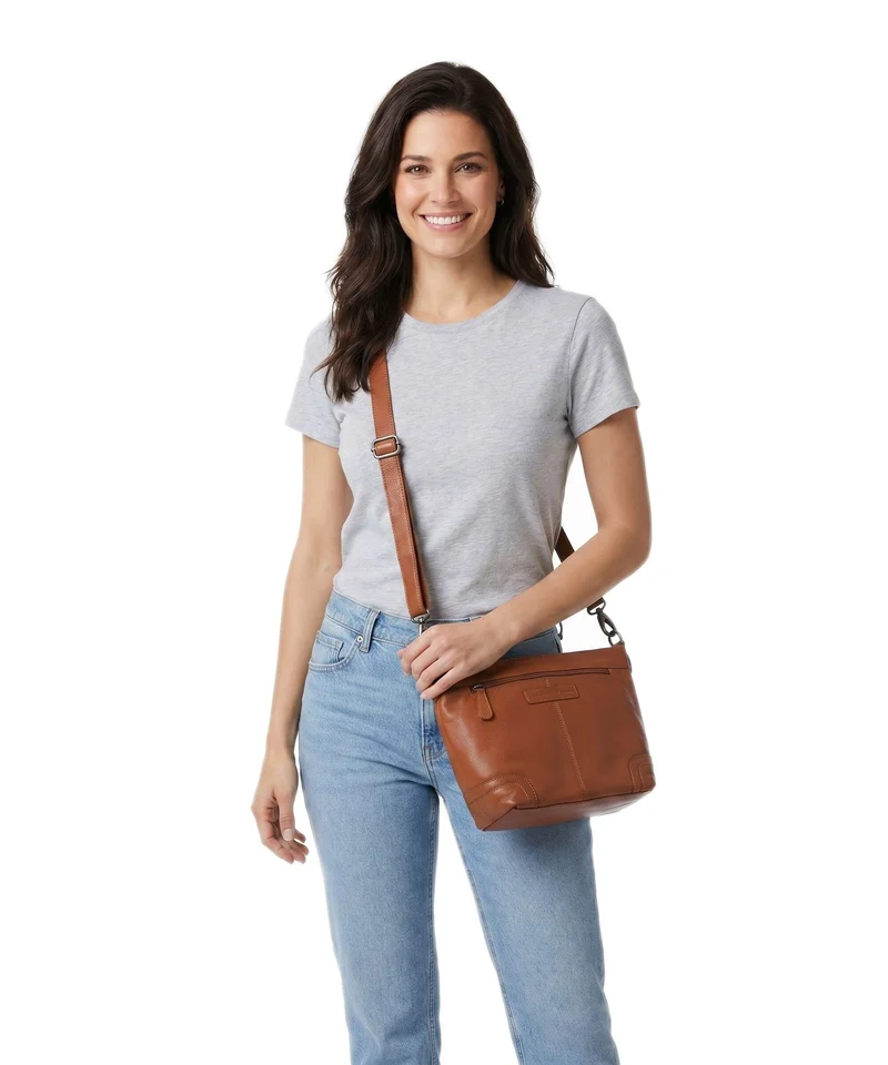 The Chesterfield Brand Serene Zarita Schultertasche cognac