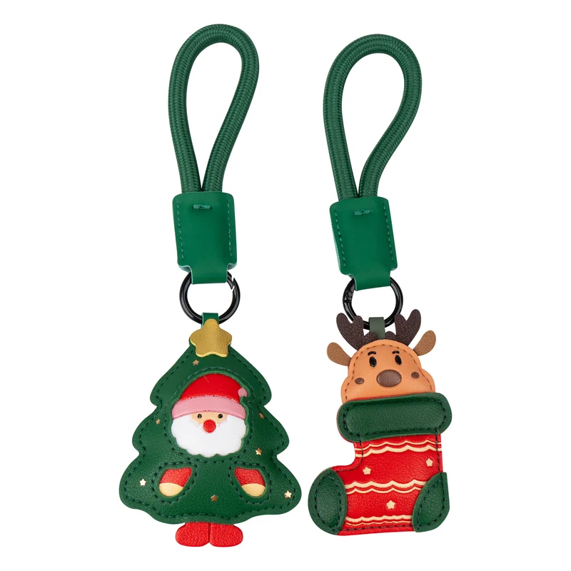 Christmas Bag Charm (Santa Claus & Rentier)