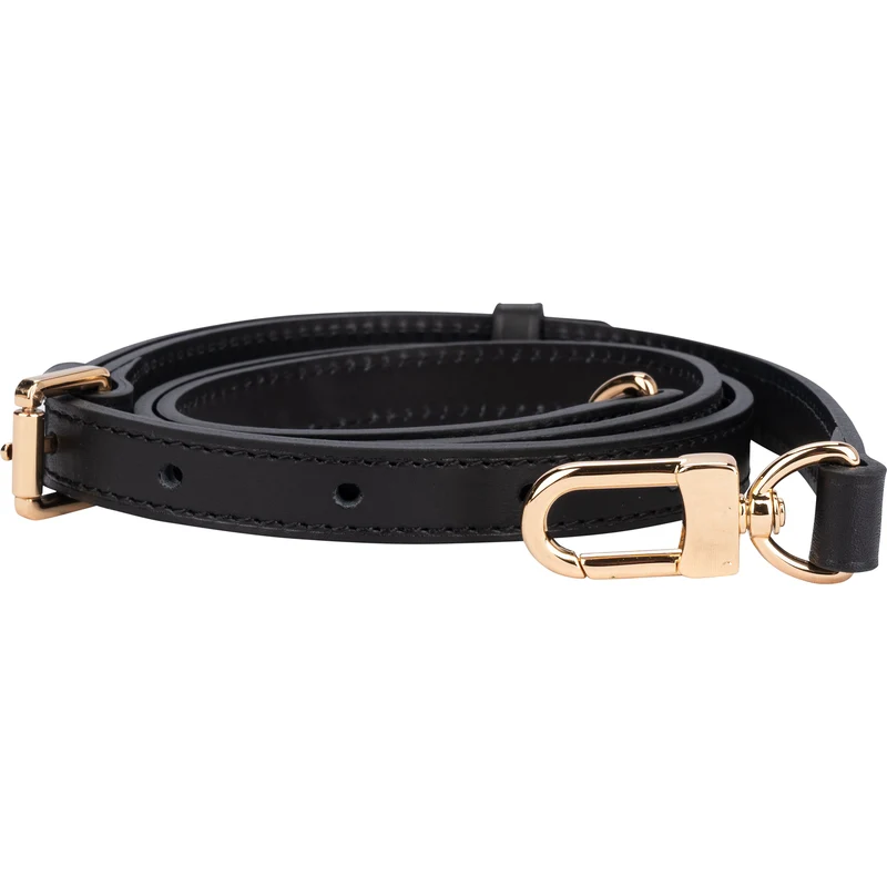 Schulterriemen Schwarz (Schmal / Verstellbar) - Pochette Accessoires