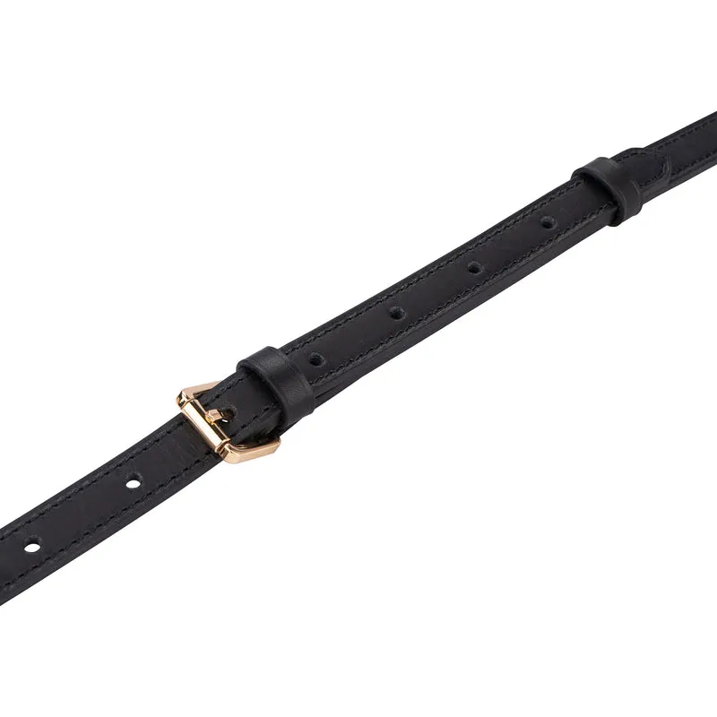 Schulterriemen Schwarz (Schmal / Verstellbar) - Pochette Accessoires