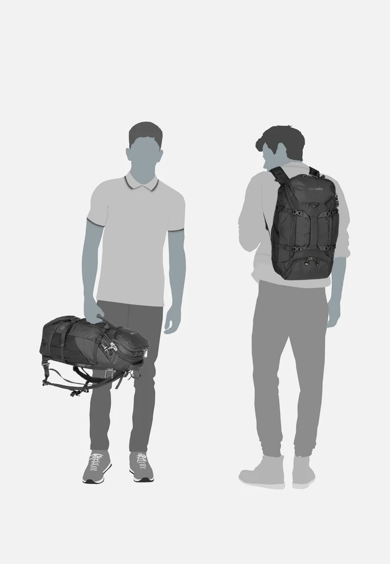 EXP35 Travel Black - Reiserucksack