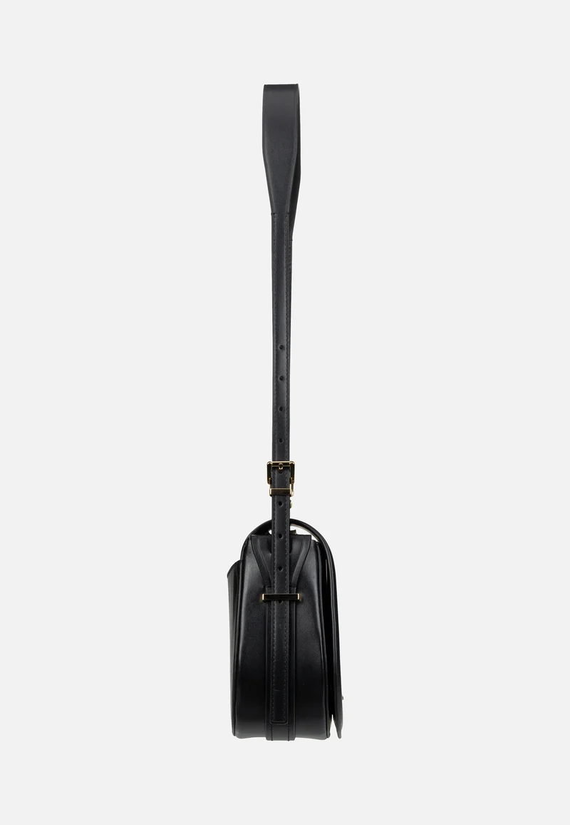 Lydia MD Flap Black - Saddle Bag