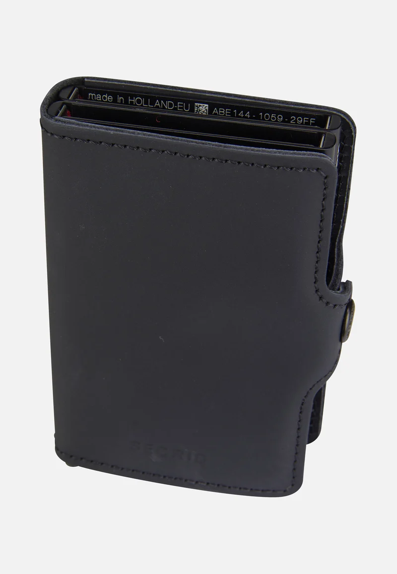 Twinwallet Matte Black - Portemonnaie