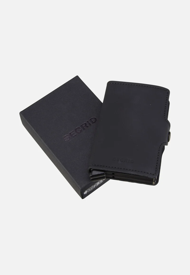 Twinwallet Matte Black - Portemonnaie