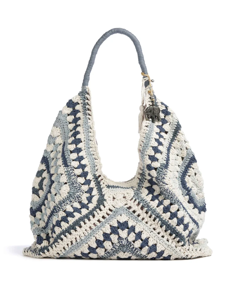 Anokhi Beuteltasche grey