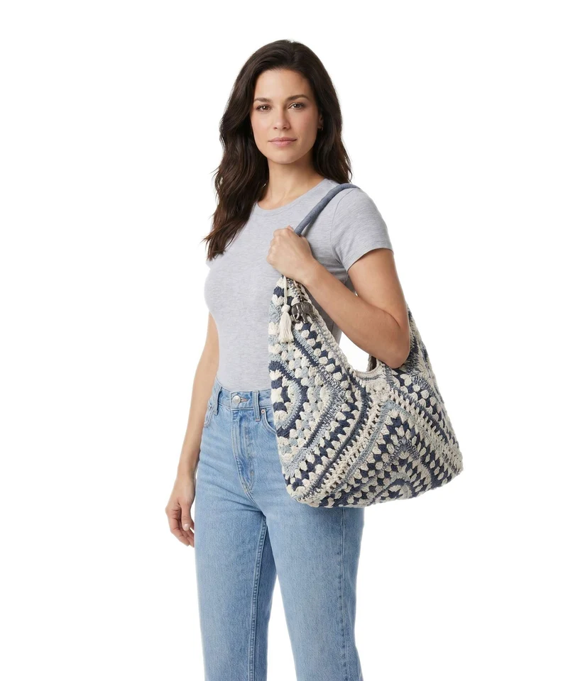 Anokhi Beuteltasche grey