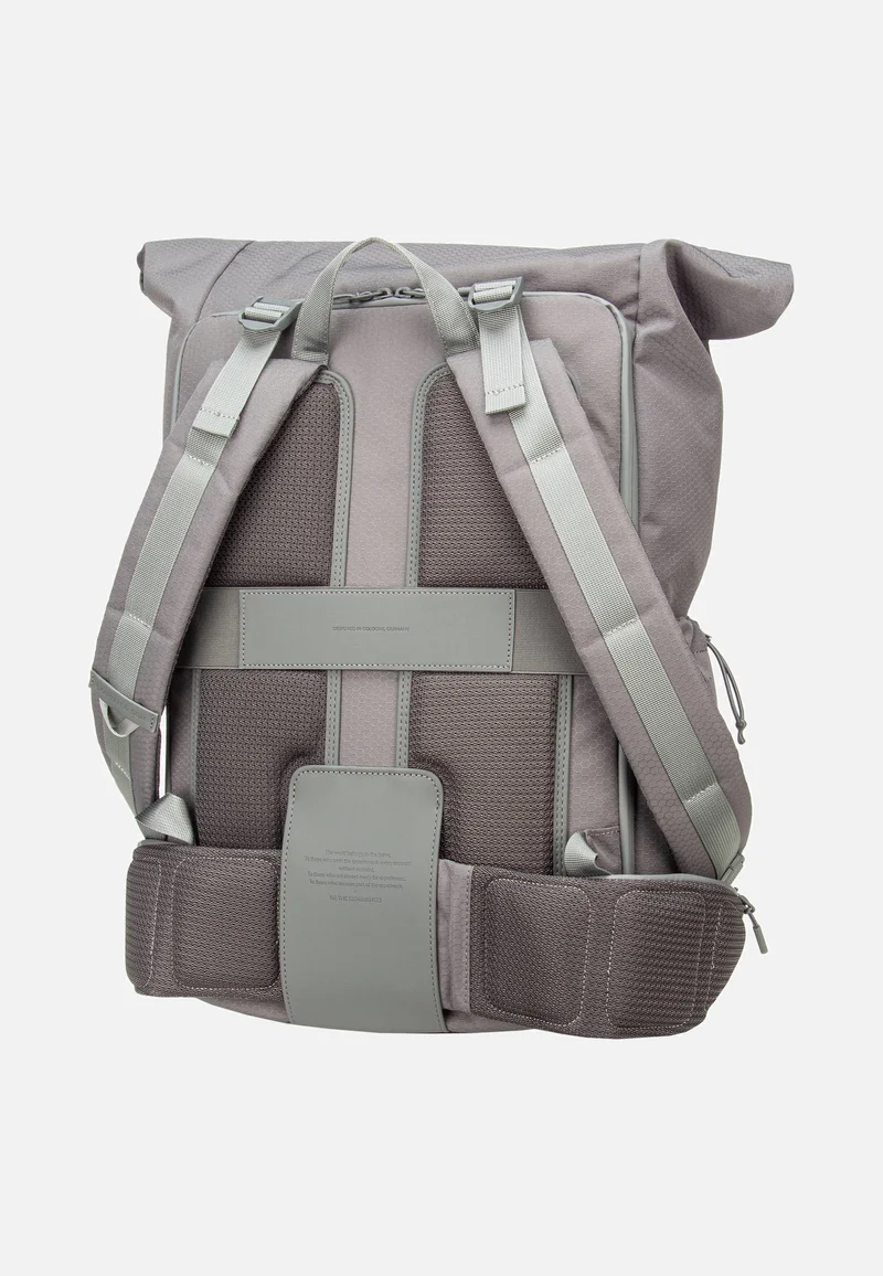 Banff Stone Grey - Rolltop Rucksack