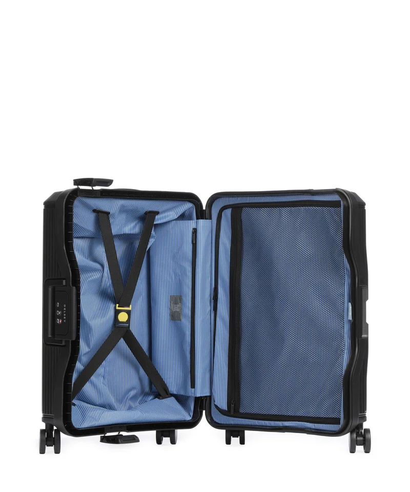 Delsey Paris Vauban Slim 4-Rollen Trolley black