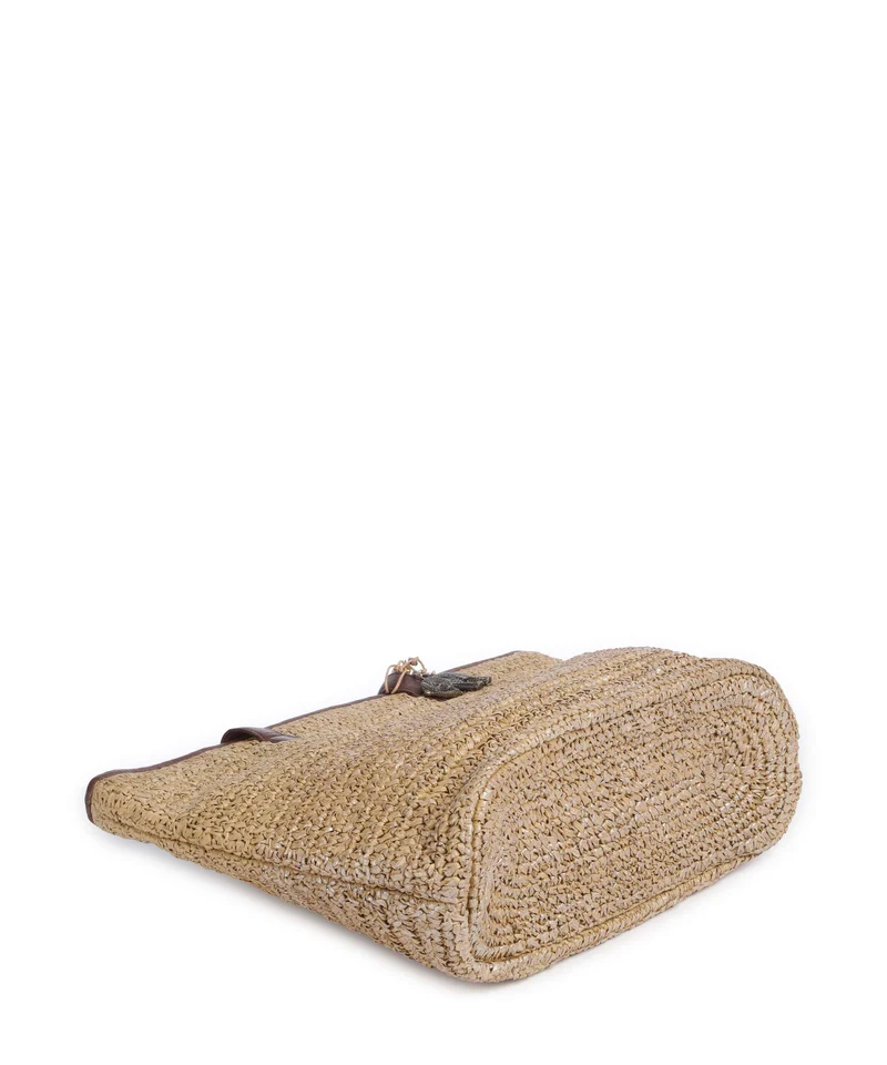 Anokhi Shopper natural metallic
