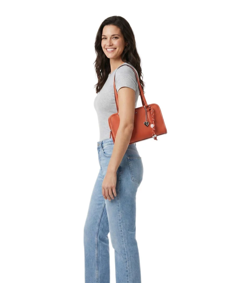 Hugo Clioh Schultertasche bright orange
