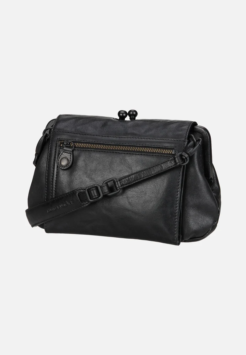 Mrs. Madeline Black Smoke - Crossbody Bag