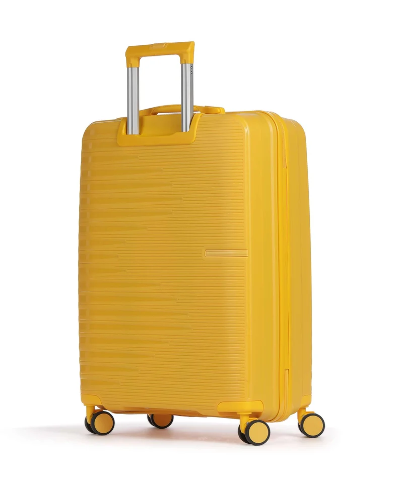Travelite Pacific 4-Rollen Trolley Set yellow