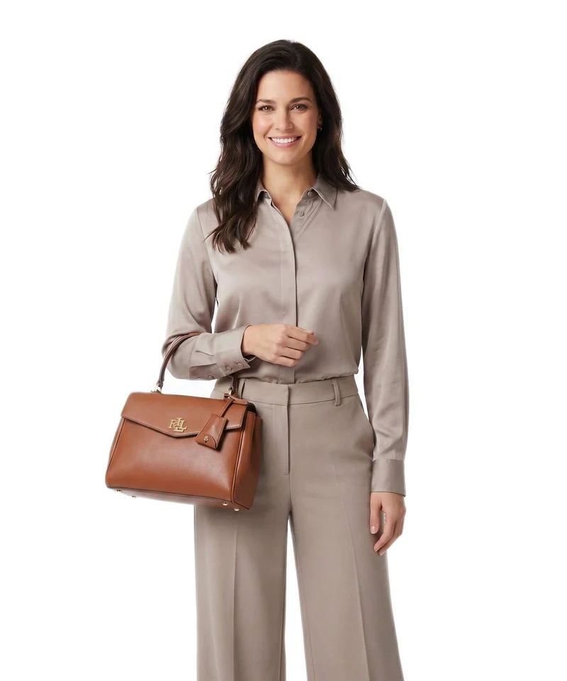 Lauren Ralph Lauren Farrah Small Handtasche lauren tan