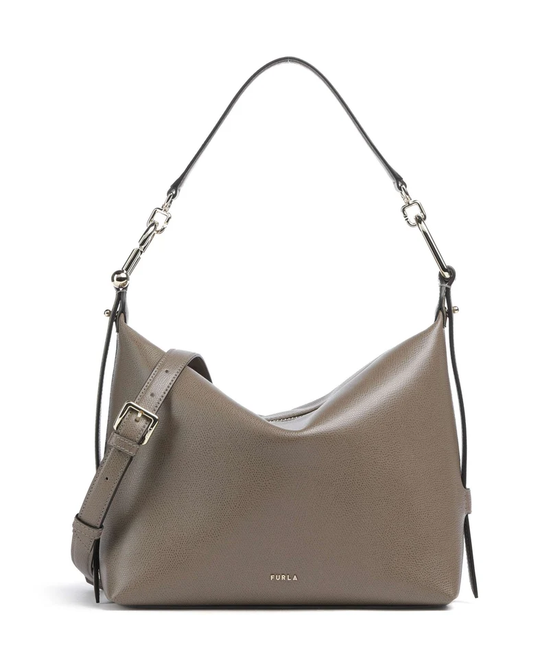 Furla Tonie M Beuteltasche muddy gray