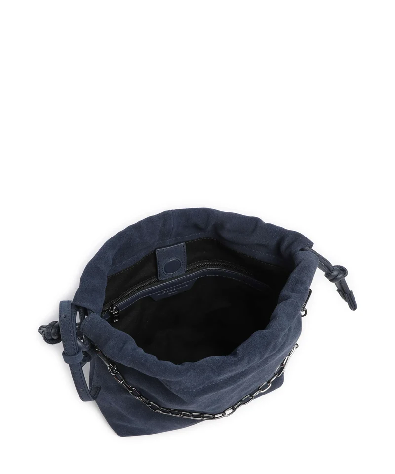 Liebeskind Lya II Hydro Suede S Bucket Handtasche peacoat