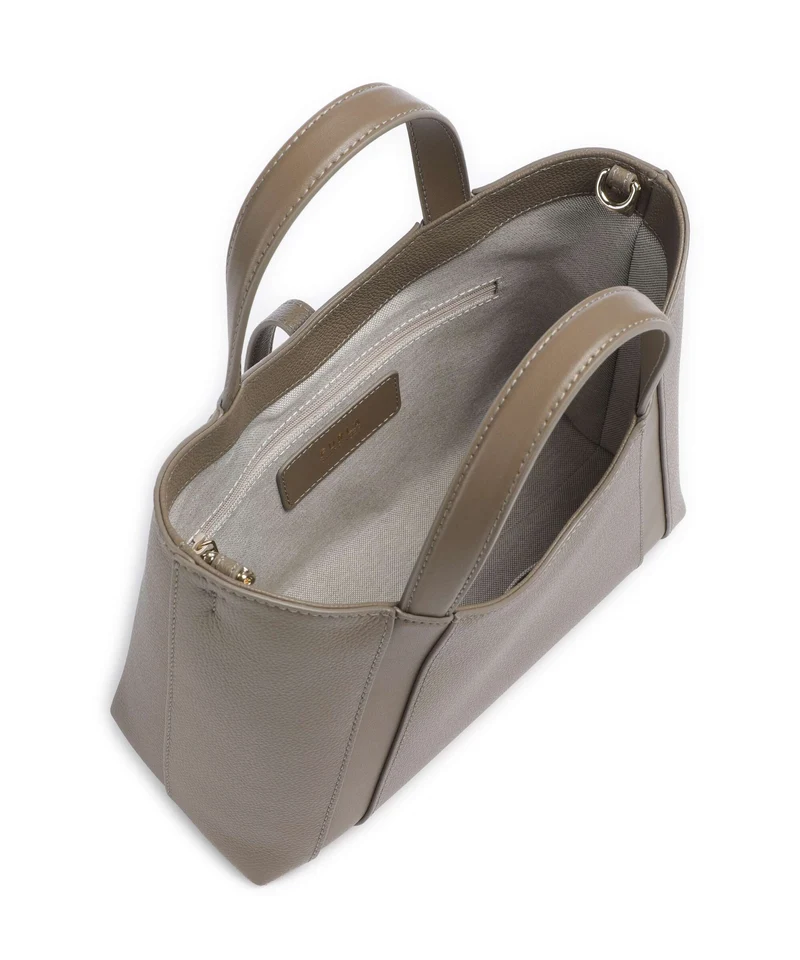 Furla Goccia S Handtasche muddy gray