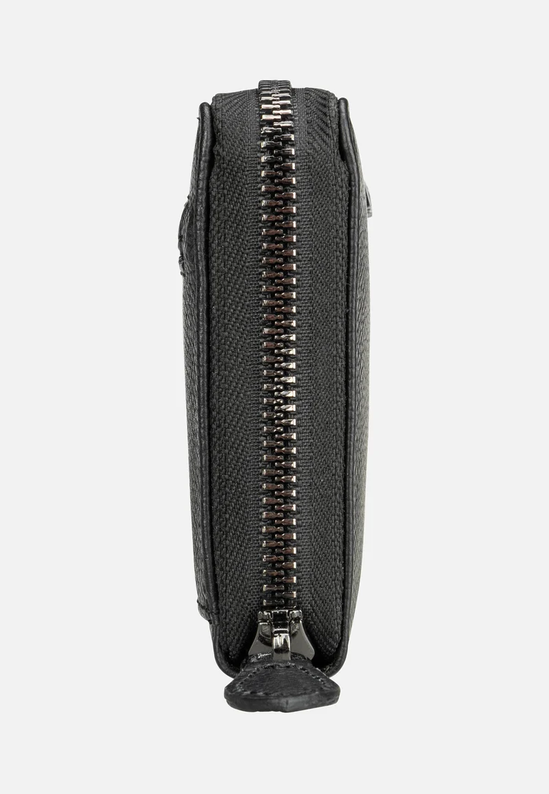 Bella Ladies Zip Longpurse Schwarz - Portemonnaie