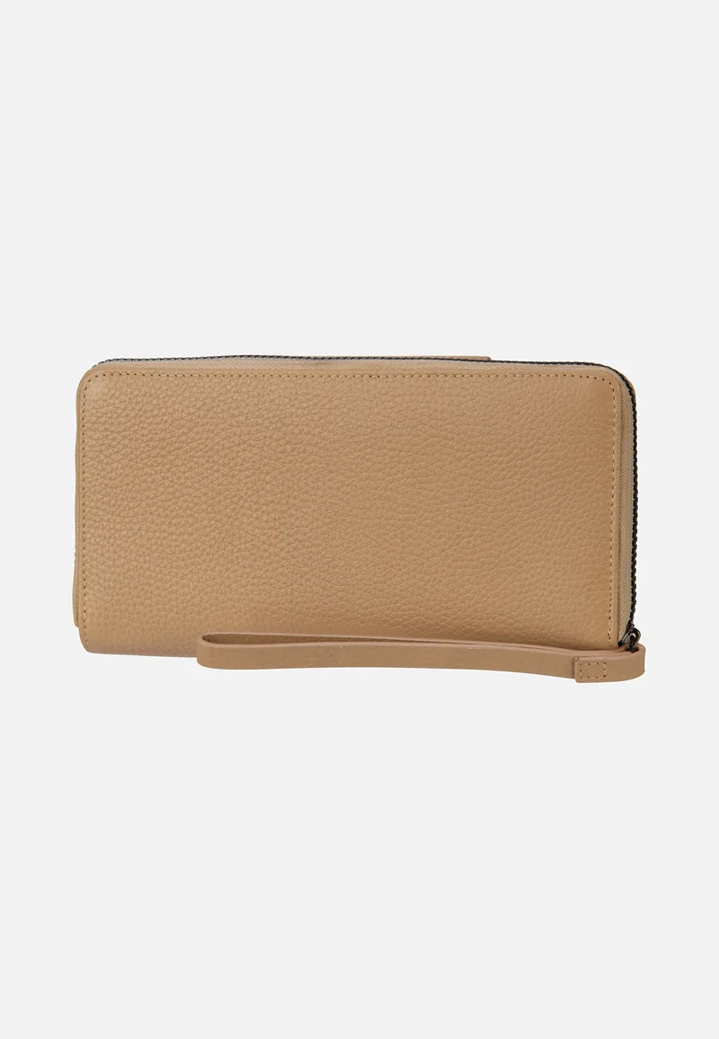 Elsa Ladies Zip Large Sand - Portemonnaie