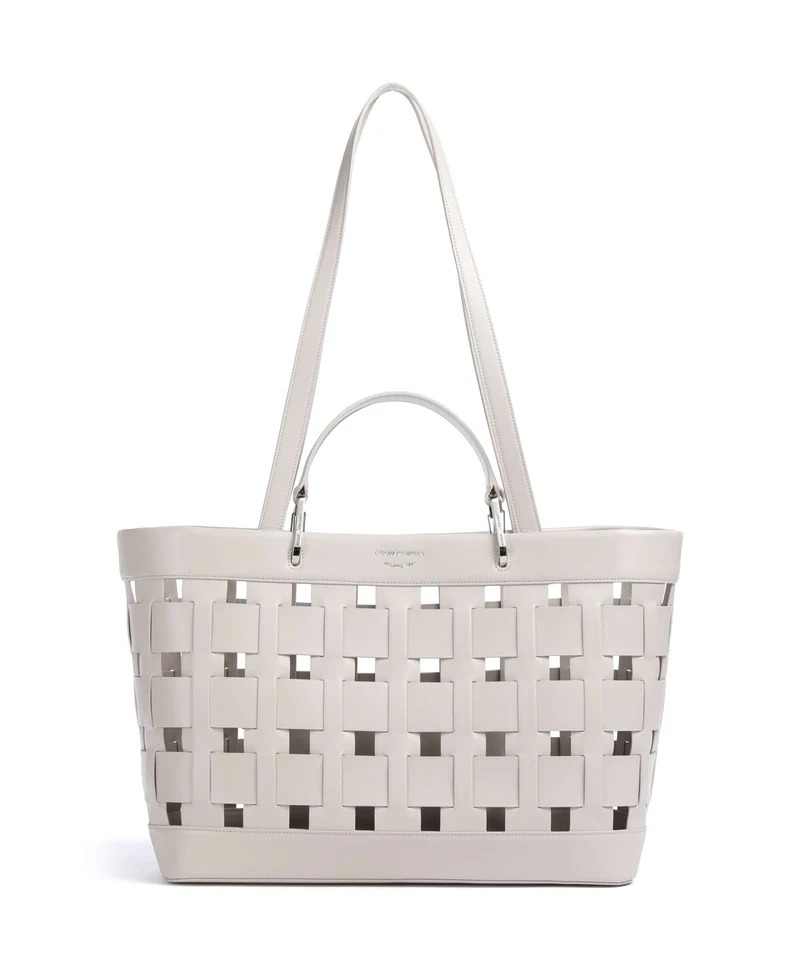 Emporio Armani My EA M Shopper silver gray