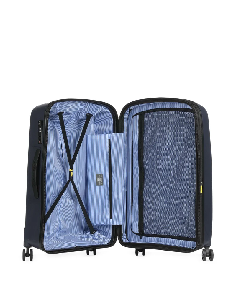 Delsey Paris Belmont Plus 4-Rollen Trolley blue