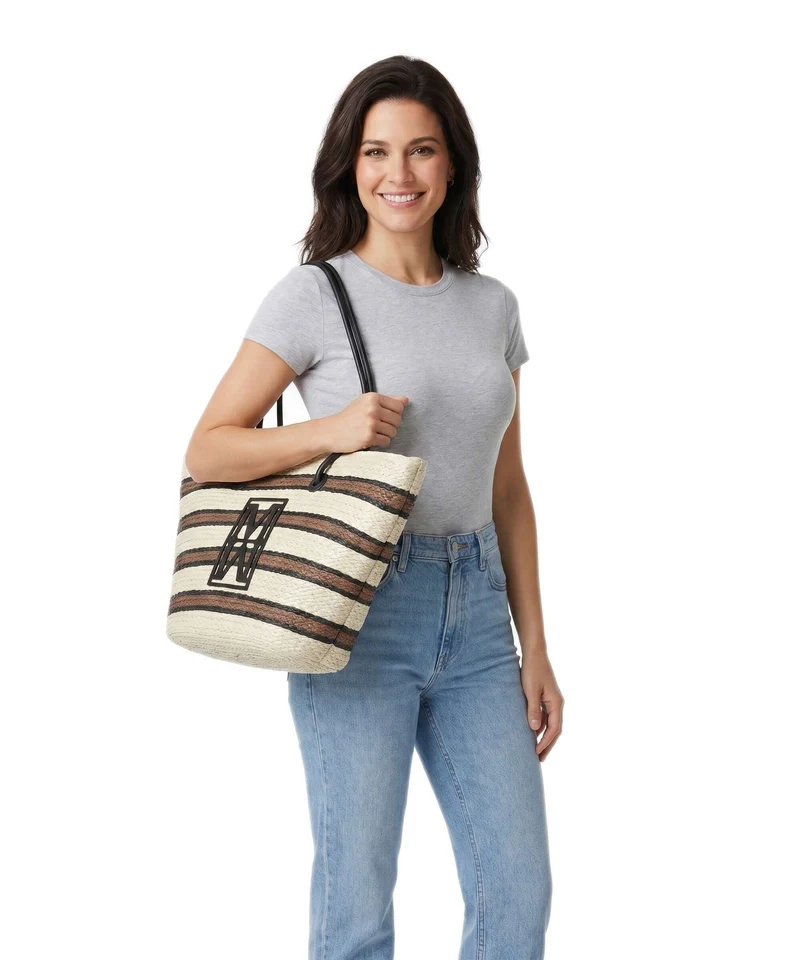 Marc O'Polo Jana Shopper light raffia