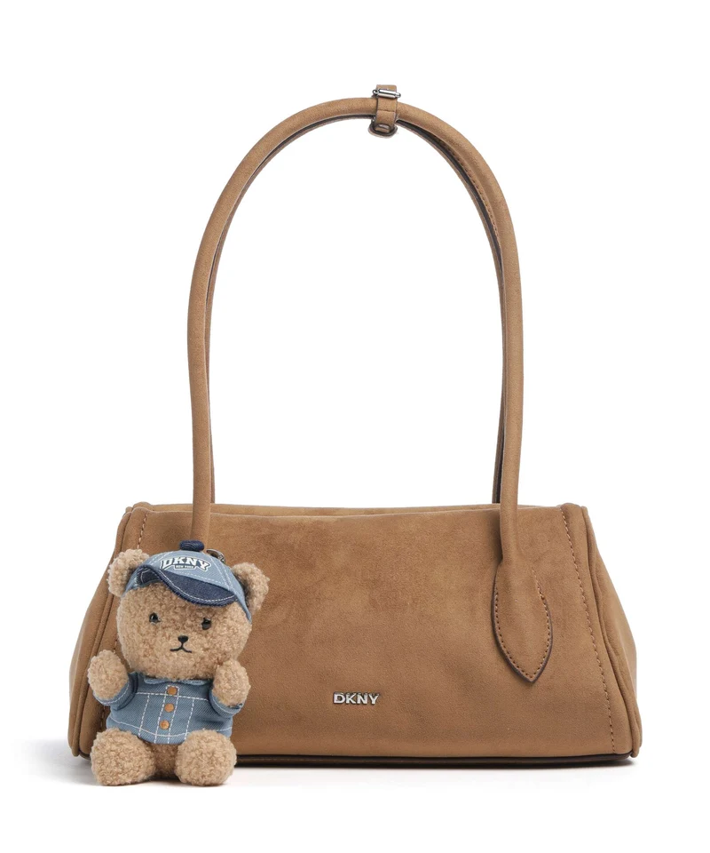 DKNY Amelie Medium Schultertasche almond