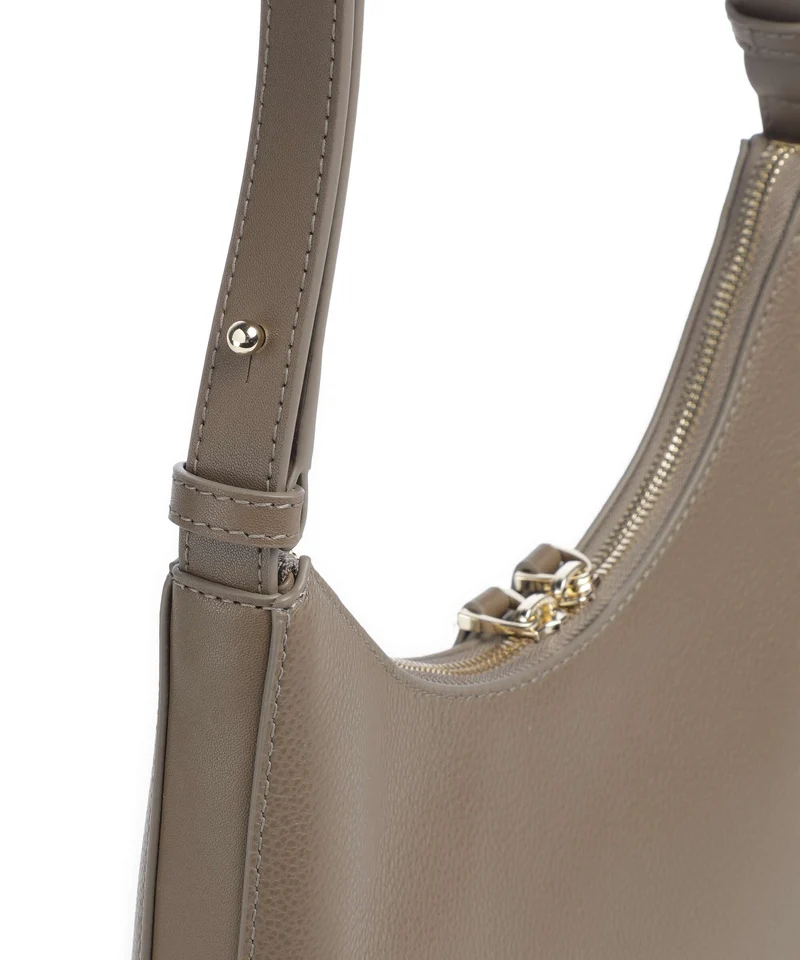 Furla Goccia S Schultertasche muddy gray