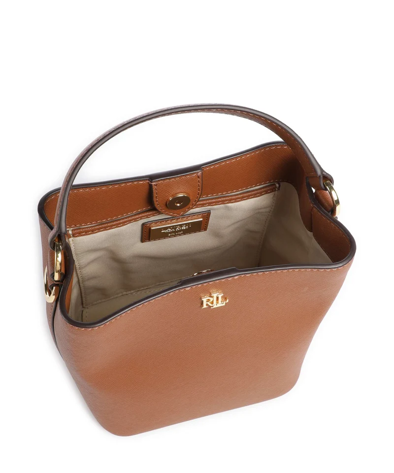 Lauren Ralph Lauren Reese Small Bucket Handtasche lauren tan